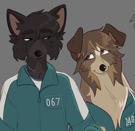 Sketchy bust example Sketchy bust example